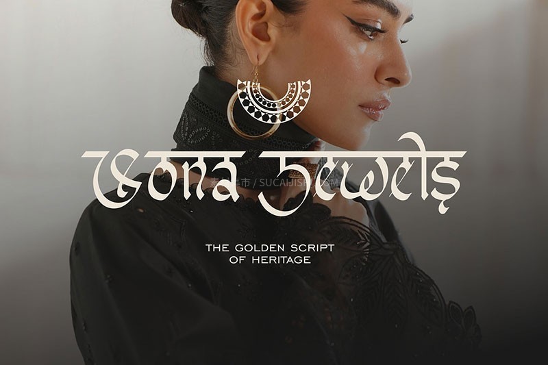 Shavanshi Rajdhani 印度风英文字体